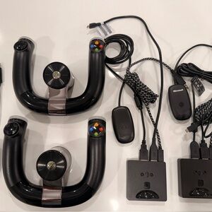 Xbox 360 Wireless Speed Wheels & Collective Minds Drive Hubs (2 sets)